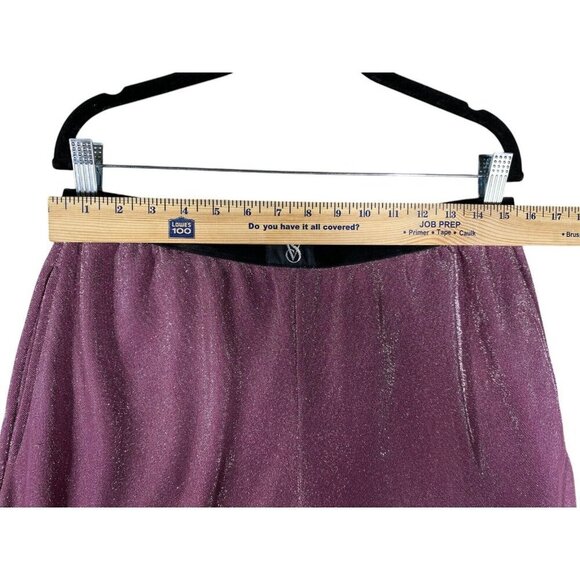 Victoria’s Secret Pink Shimmer Wide Leg Lounge Pajama Pants Women’s Sz L - Picture 8 of 14